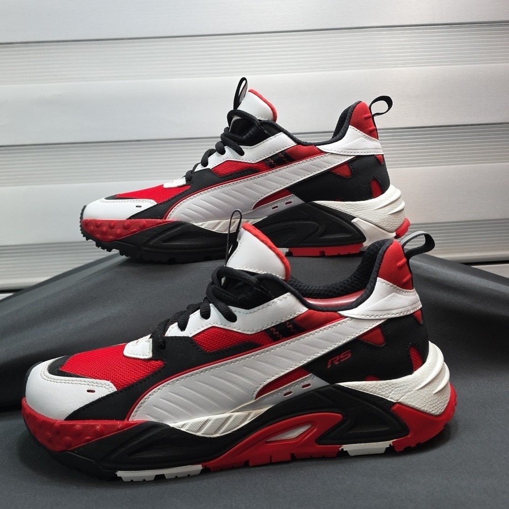 Size 10 - Puma RS-Trck Super - Red Black - Picture 2 of 8